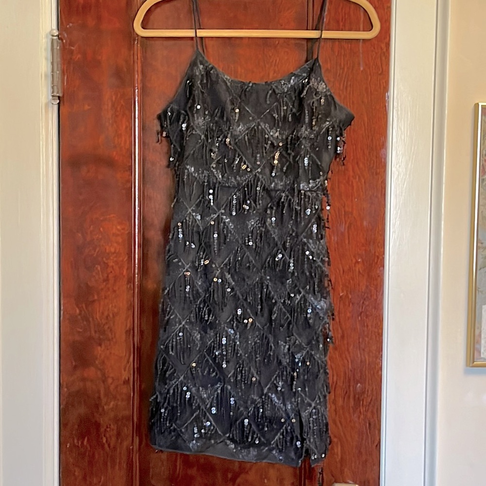 NWOT - Little black sequin dress